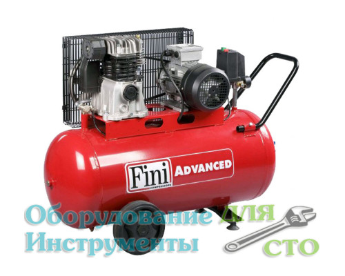 Компресор поршневий Fini MK103-90-3 (365 л/хв) 380 вольт