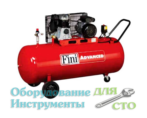 Компресор поршневий Fini MK103-200-3 (365 л/хв) 380 вольт