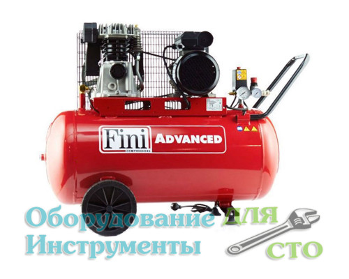 Компрессор поршневой Fini MK103-90-3M (365 л/мин) 220 вольт