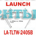 Двухстоечный подъемник Launch LA-TLTW-240SB (грузоподъемность 4000 кг) удлиненные лапы