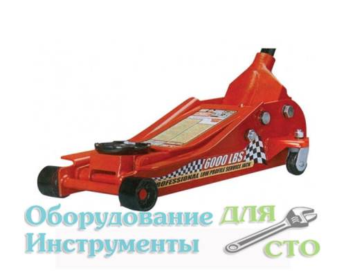 Домкрат гидравлический низкоподхватный 2.5т 85-455 мм TORIN T830018